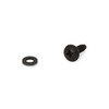 Show product details for 0100-1-012-04 Kendall Howard M6 Rack Screws with Washers - 100 Pack