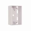 Show product details for 022-117WH/D Vertical Cable 022 Series Surface Mount Junction Box Single Gang - White
