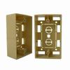 Show product details for 022-119IV Vertical Cable 022 Series Surface Mount Junction Box Single Gang - White