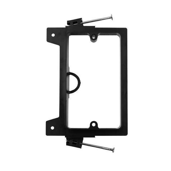 022-MB/1G Vertical Cable 022 Series Low Voltage Dry Wall Mounting Bracket - Single Gang
