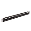Show product details for 042-381/U6A/24 Vertical Cable Cat6A Unshielded 24 Port 110 IDC Type 19" 1U Rack Mountable Patch Panel