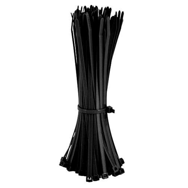 045-CT/50/12BK Vertical Cable 12" Cable Ties - Black - 100 Pack