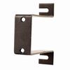 Show product details for 046-388/S Vertical Cable 1U Patch Panel Metal Support Bracket