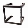 Show product details for 047-WFJ-0953 Vertical Cable 9U Open Wall Mount Rack 18" Depth