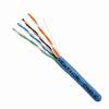 Show product details for 066-751/P/BL Vertical Cable 066-751 Series 23 AWG 4 Unshielded Twisted Pair Solid Bare Copper CMP Plenum Cat6 Cable - 1000' Pull Box - Blue