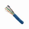 Show product details for 070-711/6LS/BL Vertical Cable 23 AWG 4 Unshielded Twisted Pair Solid Bare Copper LSZH Non-Plenum Cat6 Cable - 1000' Pull Box - Blue