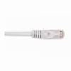 Show product details for 092-595/2WH Vertical Cable 24 AWG 4 Unshielded Twisted Pair Stranded Bare Copper CM Non-Plenum Cat5e Cable - 2ft Patch Cord - White