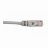 Show product details for 092-600/3GY Vertical Cable 24 AWG 4 Unshielded Twisted Pair Stranded Bare Copper CM Non-Plenum Cat5e Cable - 3ft Patch Cord - Gray