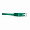Show product details for 092-608/5GR Vertical Cable 24 AWG 4 Unshielded Twisted Pair Stranded Bare Copper CM Non-Plenum Cat5e Cable - 5ft Patch Cord - Green