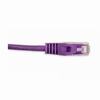 Show product details for 092-611/5PR Vertical Cable 24 AWG 4 Unshielded Twisted Pair Stranded Bare Copper CM Non-Plenum Cat5e Cable - 5ft Patch Cord - Purple