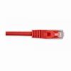 Show product details for 092-612/5RD Vertical Cable 24 AWG 4 Unshielded Twisted Pair Stranded Bare Copper CM Non-Plenum Cat5e Cable - 5ft Patch Cord - Red