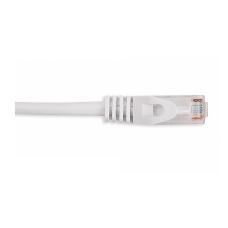 092-613/5WH Vertical Cable 24 AWG 4 Unshielded Twisted Pair Stranded Bare Copper CM Non-Plenum Cat5e Cable - 5ft Patch Cord - White