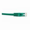 Show product details for 092-617/7GR Vertical Cable 24 AWG 4 Unshielded Twisted Pair Stranded Bare Copper CM Non-Plenum Cat5e Cable - 7ft Patch Cord - Green