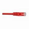Show product details for 092-639/14RD Vertical Cable 24 AWG 4 Unshielded Twisted Pair Stranded Bare Copper CM Non-Plenum Cat5e Cable - 14ft Patch Cord - Red