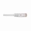 Show product details for 092-658/25WH Vertical Cable 24 AWG 4 Unshielded Twisted Pair Stranded Bare Copper CM Non-Plenum Cat5e Cable - 25ft Patch Cord - White