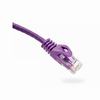 Show product details for 094-818/3PR Vertical Cable 24 AWG 4 Unshielded Twisted Pair Stranded Bare Copper CM Non-Plenum Cat6 Cable - 3ft Patch Cord - Purple