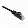 Show product details for 094-822/5BK Vertical Cable 24 AWG 4 Unshielded Twisted Pair Stranded Bare Copper CM Non-Plenum Cat6 Cable - 5ft Patch Cord - Black