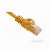 Show product details for 094-830/5YL Vertical Cable 24 AWG 4 Unshielded Twisted Pair Stranded Bare Copper CM Non-Plenum Cat6 Cable - 5ft Patch Cord - Yellow