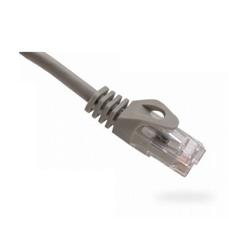 094-834/7GY Vertical Cable 24 AWG 4 Unshielded Twisted Pair Stranded Bare Copper CM Non-Plenum Cat6 Cable - 7ft Patch Cord - Gray