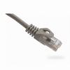 Show product details for 094-852/14GY Vertical Cable 24 AWG 4 Unshielded Twisted Pair Stranded Bare Copper CM Non-Plenum Cat6 Cable - 14ft Patch Cord - Gray