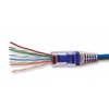 Show product details for 100009C Platinum Tools EZ-RJ45 Cat6 Connector - 10 Pack