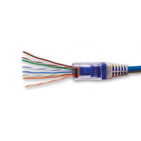 100010C Platinum Tools EZ-RJ45 CAT 6 Connector - 50 Pack