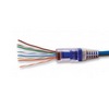 100011C Platinum Tools EZ-RJ45 CAT 6 Combo Connector / Strain Relief - 30 Pack