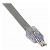 Show product details for 100018C Platinum Tools ezEX44 ezEX-RJ45 Unshielded Cat6/Cat6A Connector - 10 Pack