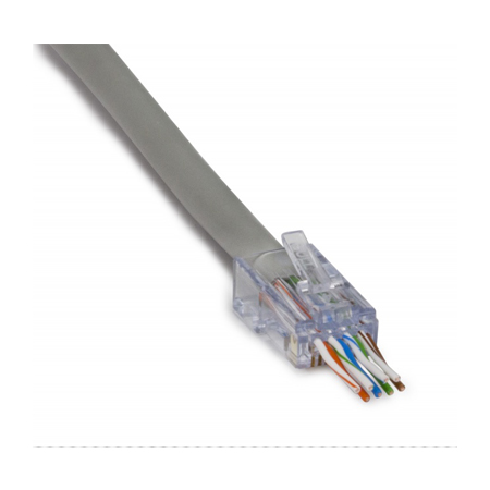 100028C Platinum Tools ezEX44 - ezEX-RJ45 CAT6 Connectors - 50 Pack