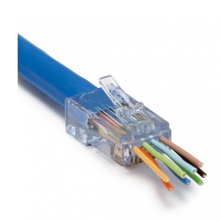 100047C Platinum Tools ezEX38 ezEX-RJ45 Connector - 50 Pack