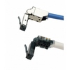 Show product details for 106230 Platinum Tools Cat5e/Cat6/Cat6A/Cat7 RJ45 Flex Connector - Shielded - 1pc