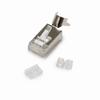 Show product details for 106243C Platinum Tools RJ45 Cat6A/7 STP Solid, Stranded 2826 AWG - 10 Pack