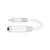 Show product details for 110007X Vanco Adapter 1/4 Stereo Jack to 3.5mm Stereo Plug 3 In