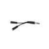 110523X Vanco 1/4" Stereo Plug to 2 3.5mm Stereo Jacks