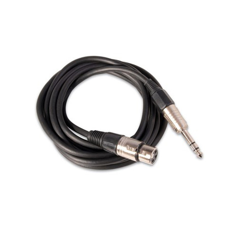 110811X Vanco Cable XCR Female to 1/4" 3-C Male Plug 25ft