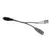 Show product details for 120082 Vanco Adapter Y S-Video Mini Din 4 Male to 2 BNC Male