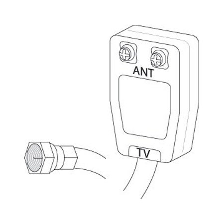 120150 Vanco Transform Matching 300/75 Ohm Push on