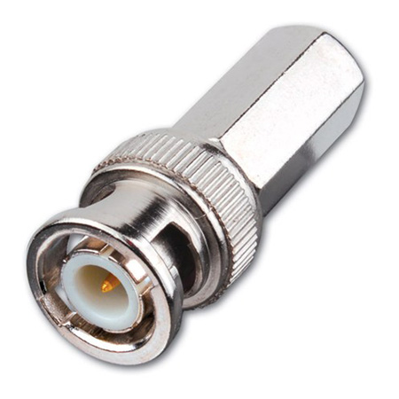 120224 Vanco Connector Twist-On BNC Male RG6/U 2 Pack