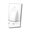 120617X Vanco Hinged Bulk Cable Wall Plates - Single - White