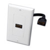Show product details for 120931X Vanco Wall Plates 1 HDMI Pigtail White