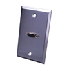 Show product details for 120942X Vanco Wall Plates 1 S-VGA Stainless Steel