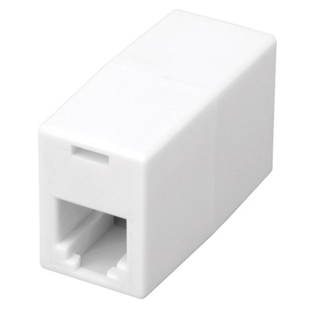130013X Vanco Coupler In-Line Mod 6C Ivory