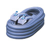 Show product details for 130078X Vanco Cord Line Modular 4C 7 ft Silver