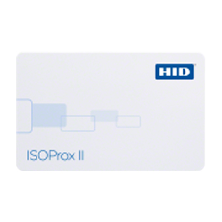 1386LGGNN-A000703-100 HID 1386 ISOProx II Card Programmed, Low Frequency (125 kHz) Plain White PVC w/ Gloss Finish Front Plain White PVC w/ Gloss Finish Back No External Card Numbering No Slot Punch - 100 Pack