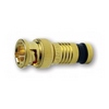 Show product details for 18031 Platinum Tools BNCRG59 Compression - Gold Plated - 6 Pack