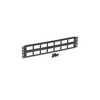 Show product details for 1902-1-002-02 Kendall Howard 2U Cable Routing Blank