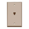 Show product details for 20-1511 Color Rite Phone Plate - Ivory
