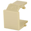 Show product details for 20-3101-IV Datacomm Blank Insert For Wall Plate - Ivory