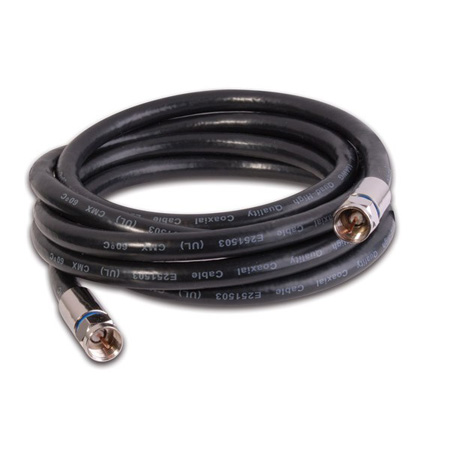 200-007-100W Vanco Cable RG6Q Compression 100 ft White