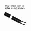Show product details for 2020-12WG-B-GEN GRI 3/8" Diameter Closed Recessed Press Fit Magnetic Contact 1" Gap with 12" Lead - Brown